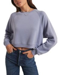 Z Supply - Crop Out Sweatshirt - Lyst