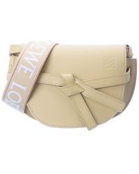 Loewe - Gate Mini Dual Leather Shoulder Bag - Lyst