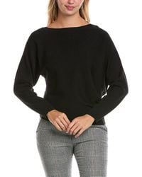 Lafayette 148 New York - Asymmetric Dolman Silk-Blend Sweater - Lyst