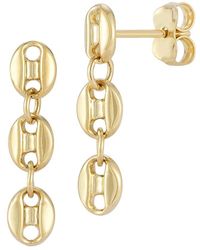 Ember Fine Jewelry - 14k Mariner Link Drop Earrings - Lyst