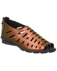 Arche - Denyli Leather Sandal - Lyst
