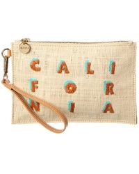 Kayu - California Raffia Pouch - Lyst