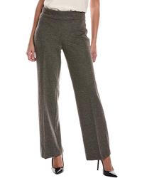 Anne Klein - Pull-On Wide Leg Trouser - Lyst