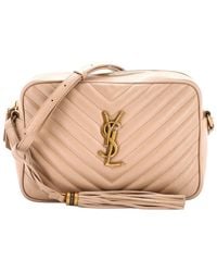 Saint Laurent - Matelasse Chevron Leather Lou Camera Bag Small (Authentic Pre-Loved) - Lyst