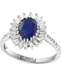 Effy Fine Jewelry - 14K 1.82 Ct. Tw. Diamond & Sapphire Ring - Lyst