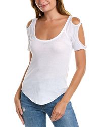 Chaser - Vintage Rib Double Vented Shoulder T-shirt - Lyst