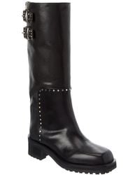 Jimmy Choo - Brooklyn Kb 50 Leather Knee-High Boot - Lyst