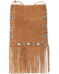 Tiffany & Fred Paris - Suede Fringe Crossbody - Lyst