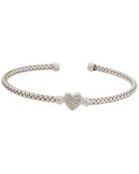 Meshmerise - 18K Vermeil 0.1 Ct. Tw. Diamond Mesh Bangle - Lyst