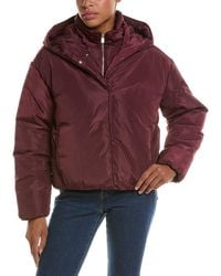 Kensie - Memory Fabric Puffer Jacket - Lyst