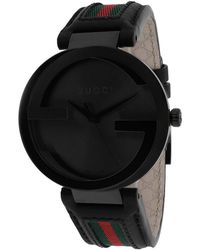 Gucci Interlocking G Watch - Black