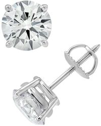 Lab Grown Diamonds - 14k 3.00 Ct. Tw. Lab Grown Diamond Studs - Lyst