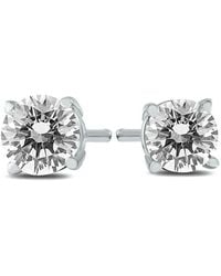 True Diamond - 14k 0.25 Ct. Tw. Diamond Studs - Lyst