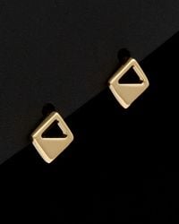 Italian Gold - 14k Geometric Studs - Lyst
