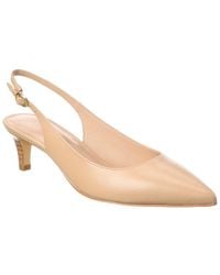 Stuart Weitzman - Mara 50 Leather Slingback Pump - Lyst