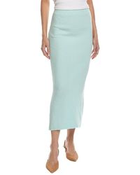 emmie rose - Ribbed Maxi Skirt - Lyst