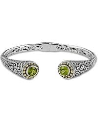 Samuel B. - 18K 5.00 Ct. Tw. Peridot Bracelet - Lyst