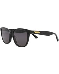 Bottega Veneta - Bv1151Sa 55Mm Sunglasses - Lyst