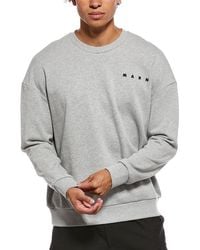 Marni - Logo Crewneck Sweatshirt - Lyst