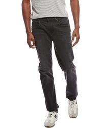 7 For All Mankind - Slimmy Clean Pocket Washed Slim Straight Jean - Lyst