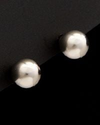 Italian Gold - 14k Ball Earrings - Lyst
