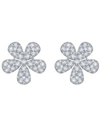 Sabrina Designs - 14K 1.03 Ct. Tw. Diamond Flower Studs - Lyst