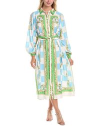 Gracia - Balloon Sleeve Shirtdress - Lyst