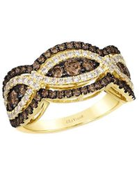 Le Vian - Honey & Chocolate 14K 1.47 Ct. Tw. Diamond Cocktail Ring - Lyst