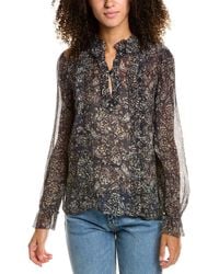 Vanessa Bruno - Shadey Silk-blend Blouse - Lyst