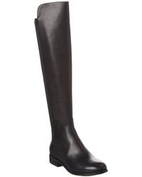 cole haan black knee high boots