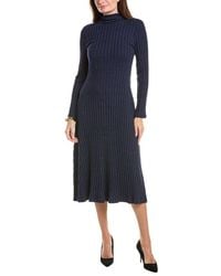Michael Stars - Lenox Mock Neck Midi Dress - Lyst