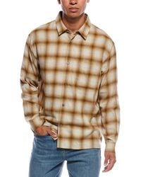 FRAME - Lightweight Plaid Wool-Blend Shirt - Lyst