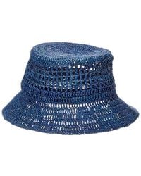 Bruno Magli - Crochet Short Brim Bucket Hat - Lyst