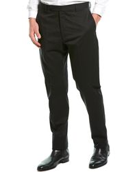 Zanella Noah Wool Dress Pant - Black