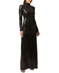 Adrianna Papell - Sequins Knit Long Dress - Lyst