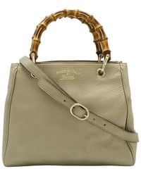 Gucci - Bamboo Small Shopper Handbag (authentic Pre-loved) - Lyst