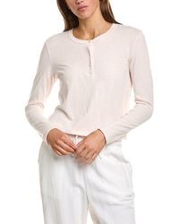 James Perse - Shrunken Henley - Lyst
