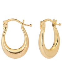 Gabi Rielle - Rise Above The Crowd Collection 14k Over Silver Cz Hoops - Lyst