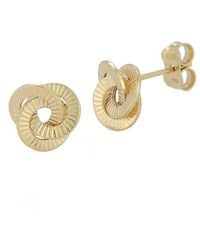 Ember Fine Jewelry - 14k Love Knot Studs - Lyst