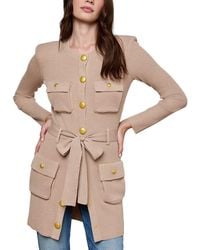 L'Agence - Lore Cargo Pocket Cardigan - Lyst