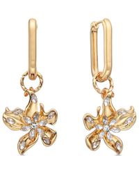 Eye Candy LA - Flower Dangle Drop Earrings - Lyst