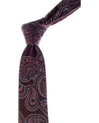 Canali - Paisley/Medallions Reversible Silk Tie - Lyst