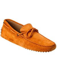 Tod's - New Gommini Suede Loafer - Lyst