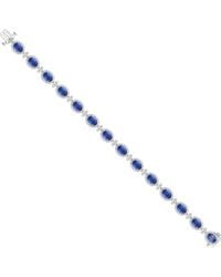 Gregg Ruth - 18K 15.85 Ct. Tw. Diamond & Sapphire Bracelet - Lyst