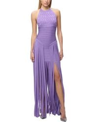 Dilireba - Sleeveless Solid Maxi Dress - Lyst