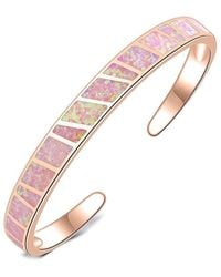 Liv Oliver - 18k Rose Gold 26.75 Ct. Tw. Opal Cuff Bangle - Lyst