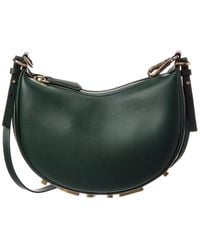 Fendi - Graphy Mini Leather Hobo Bag - Lyst