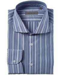 Corneliani - Striped Poplin Dress Shirt - Lyst