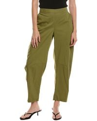 Anne Klein - Elastic Back Barrel Leg Pant - Lyst