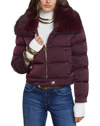 L'Agence - Bretton Faux Fur Jacket - Lyst